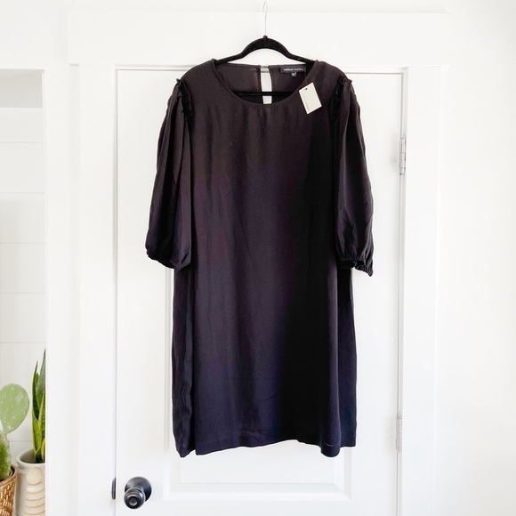 Capsule by Simply Be Puff Sleeve Shift Dress - Picture 2 of 9